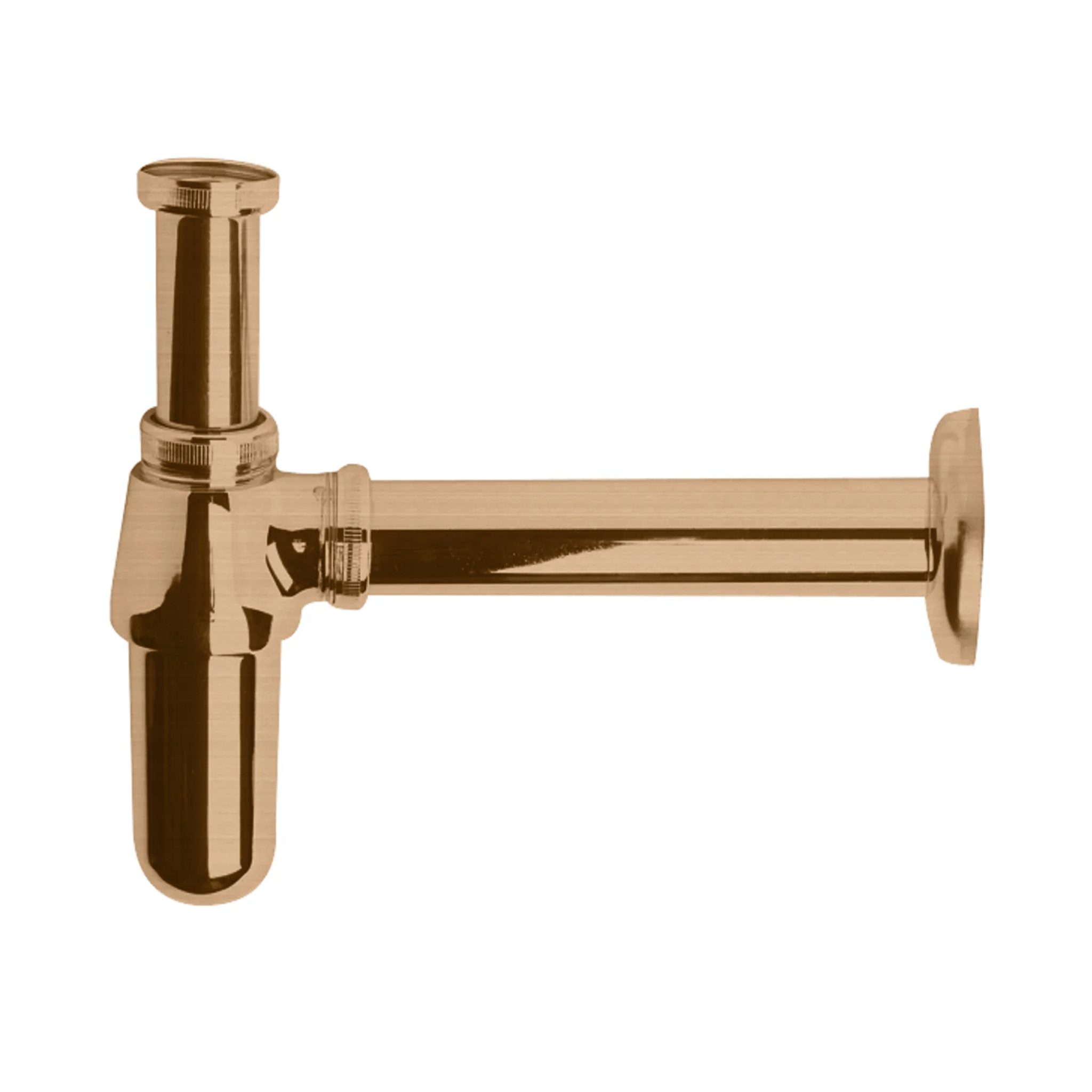 BC Designs Traditional Round Brass Basin Countertop Bottle Trap