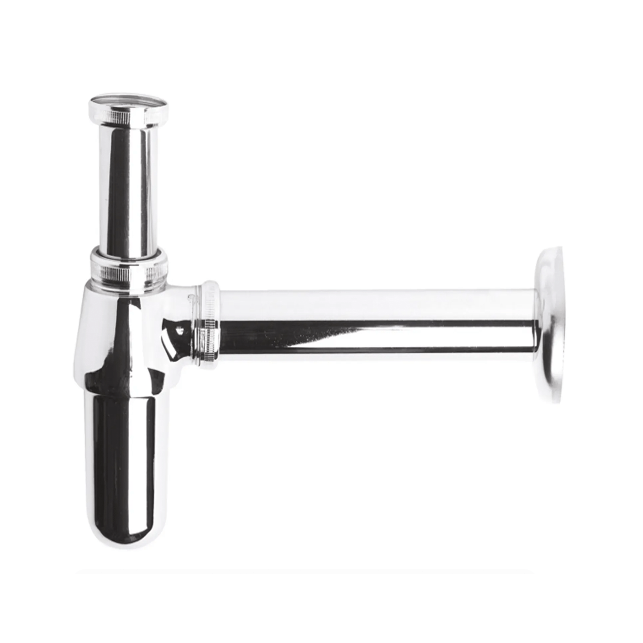 BC Designs Traditional Round Brass Basin Countertop Bottle Trap