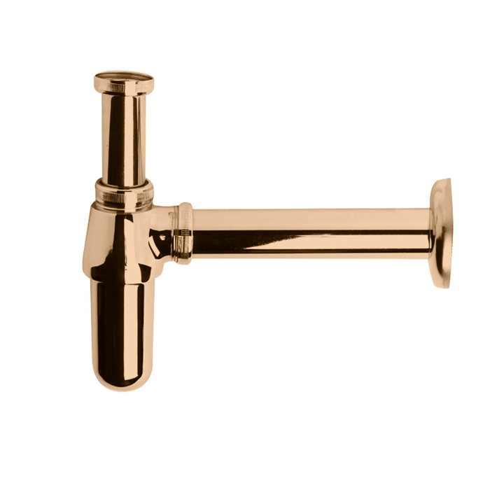 BC Designs Traditional Round Brass Basin Countertop Bottle Trap