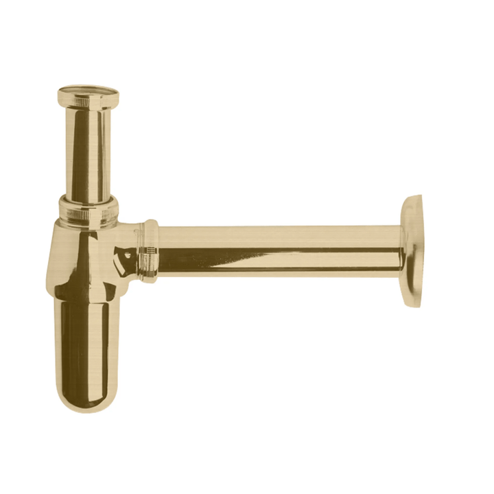 BC Designs Traditional Round Brass Basin Countertop Bottle Trap