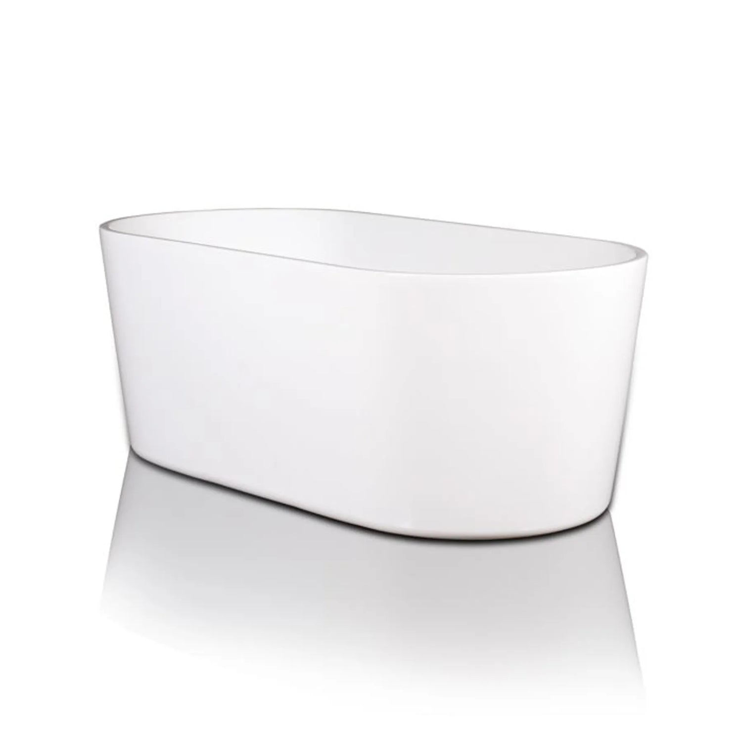 BC Designs Viado White Acrylic Freestanding Baths
