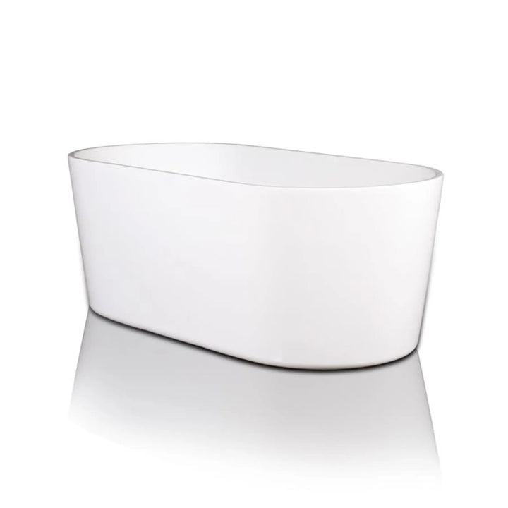 BC Designs Viado White Acrylic Freestanding Baths