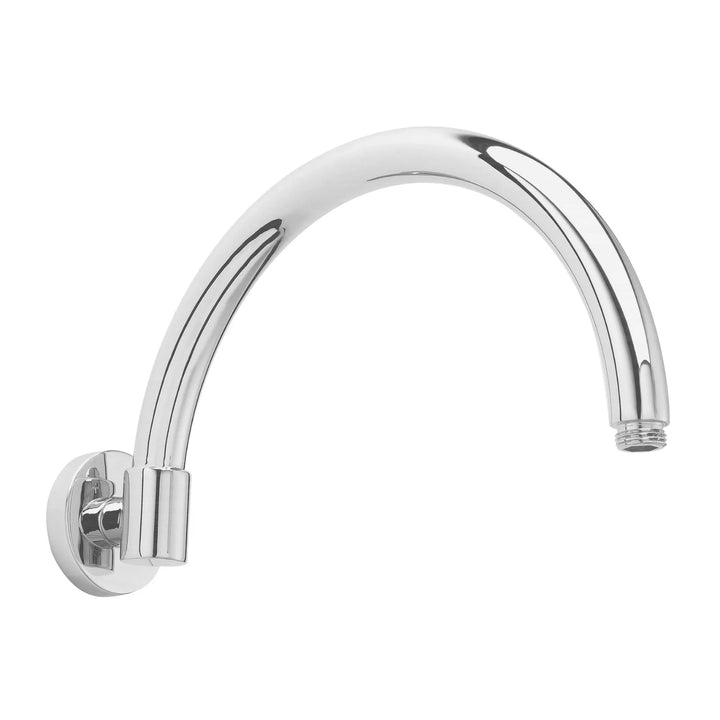 BC Designs Victrion Arch Wall Mounted Shower Arm 180mm H x 60mm W, Brushed Chrome