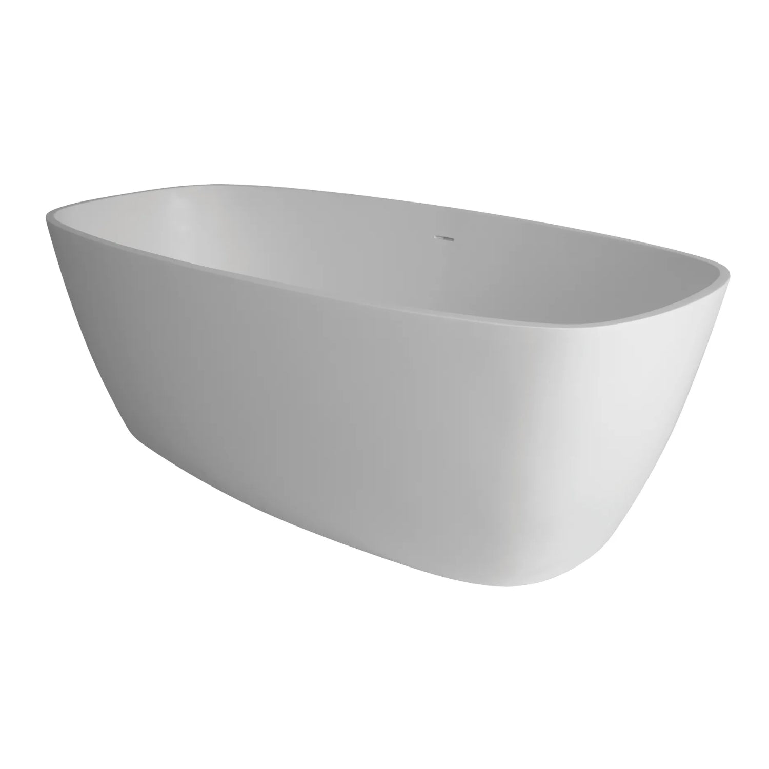 BC Designs Vive Cian Solid Surface Freestanding Bath - 1610mm H x 750mm W
