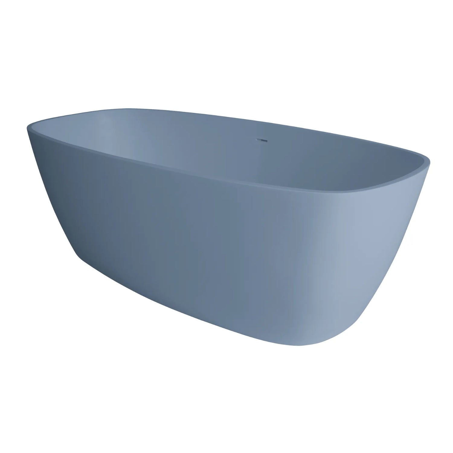 BC Designs Vive Cian Solid Surface Freestanding Bath - 1610mm H x 750mm W