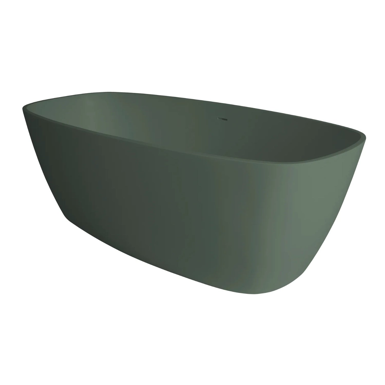 BC Designs Vive Cian Solid Surface Freestanding Bath - 1610mm H x 750mm W