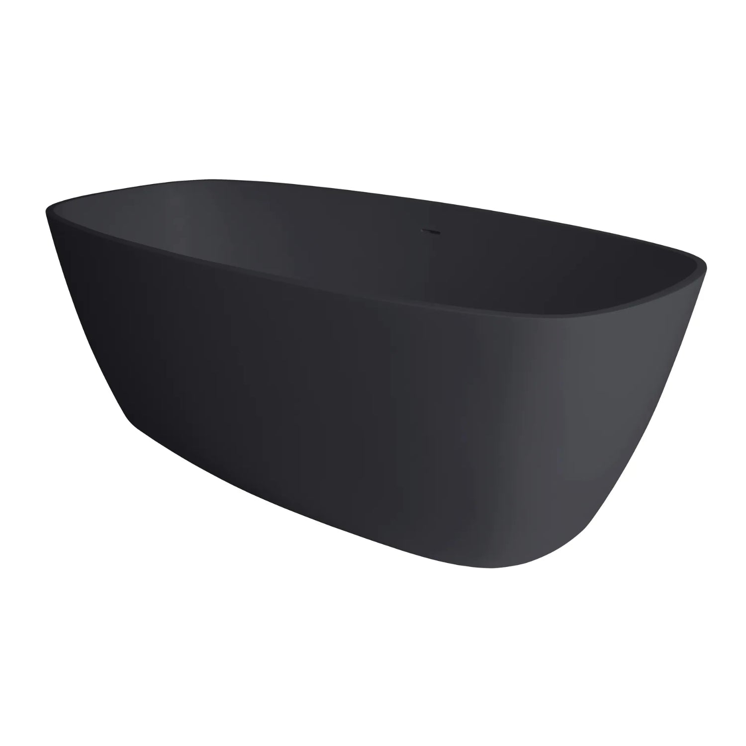 BC Designs Vive Cian Solid Surface Freestanding Bath - 1610mm H x 750mm W