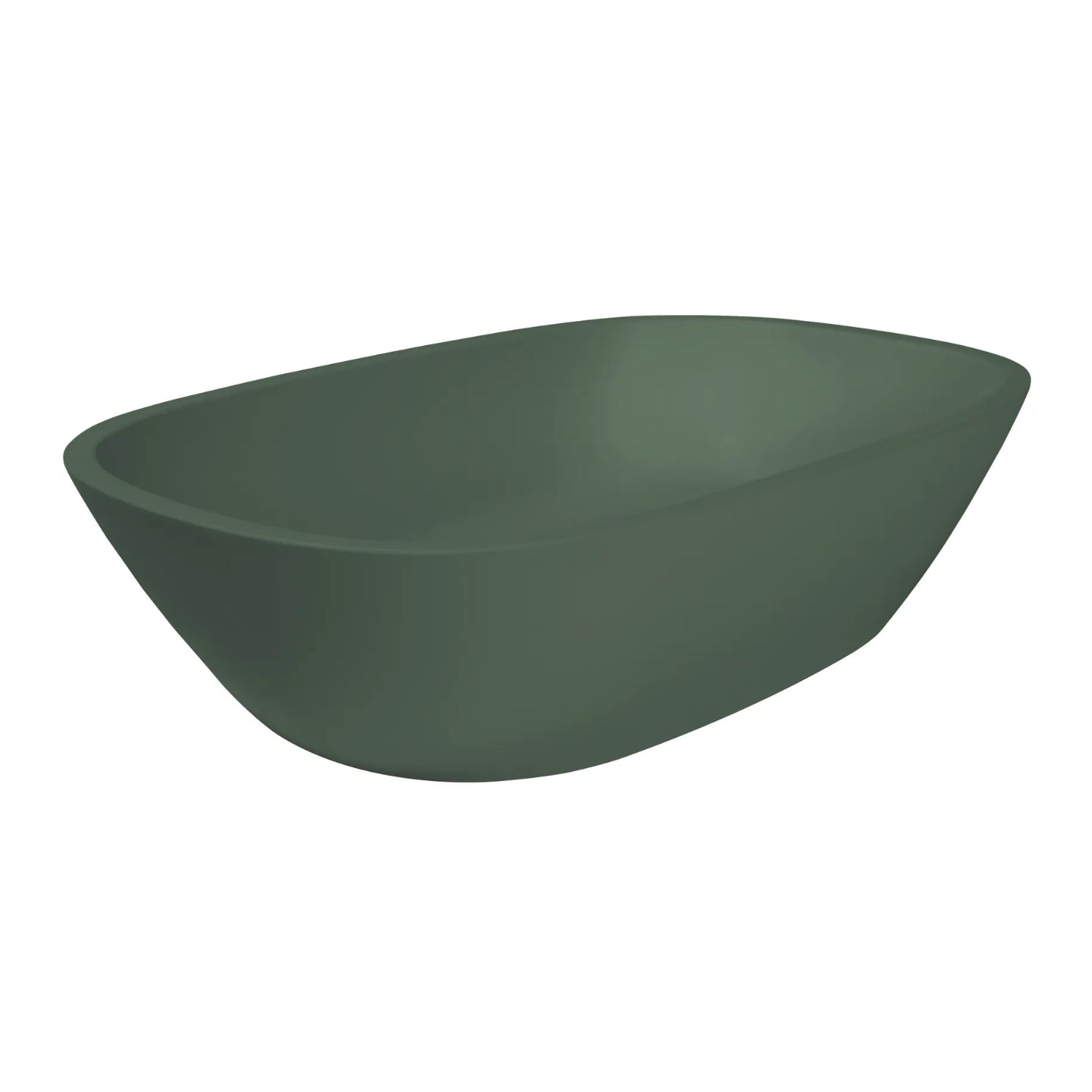 BC Designs Vive Vanity Cian Solid Surface Countertop Basin - 530mm H x 360mm W