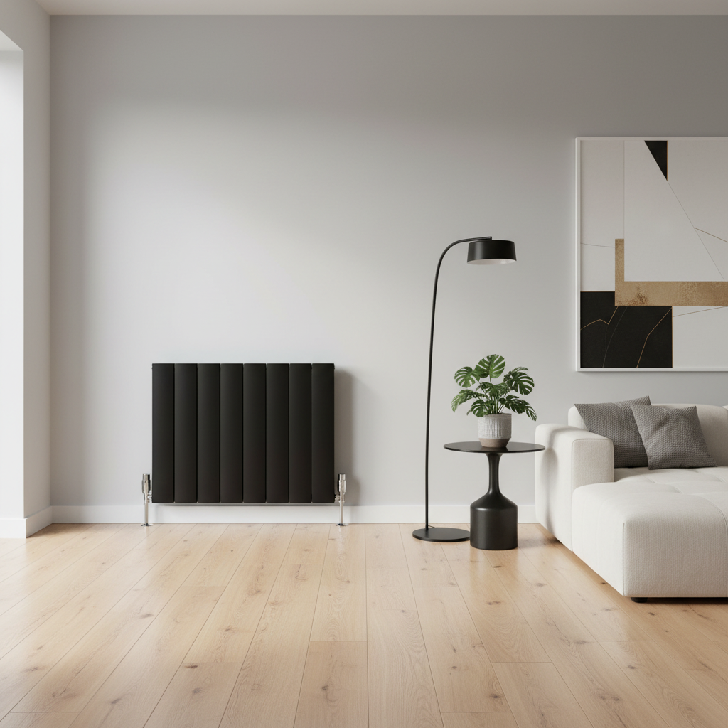 Black radiator lifestyle image