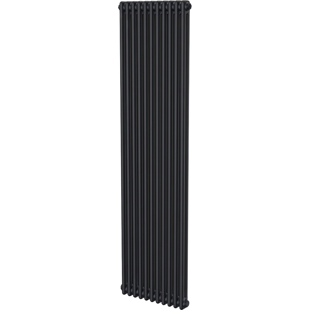 Traderad- Paragon 2&3 Vertical Column Radiator - Black