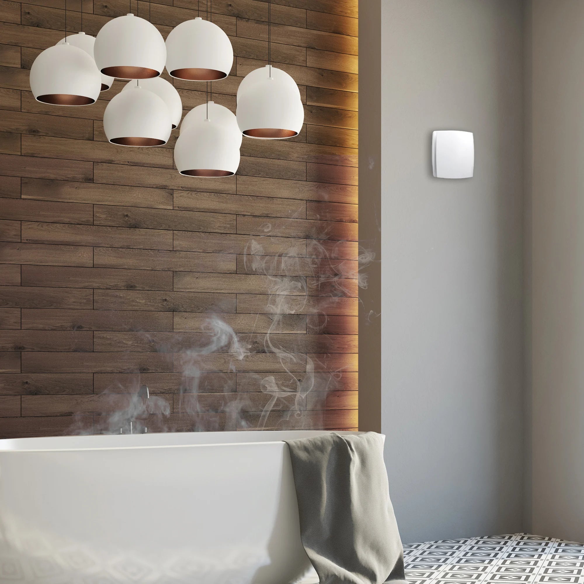 Breeze Bathroom Extractor Fan - White