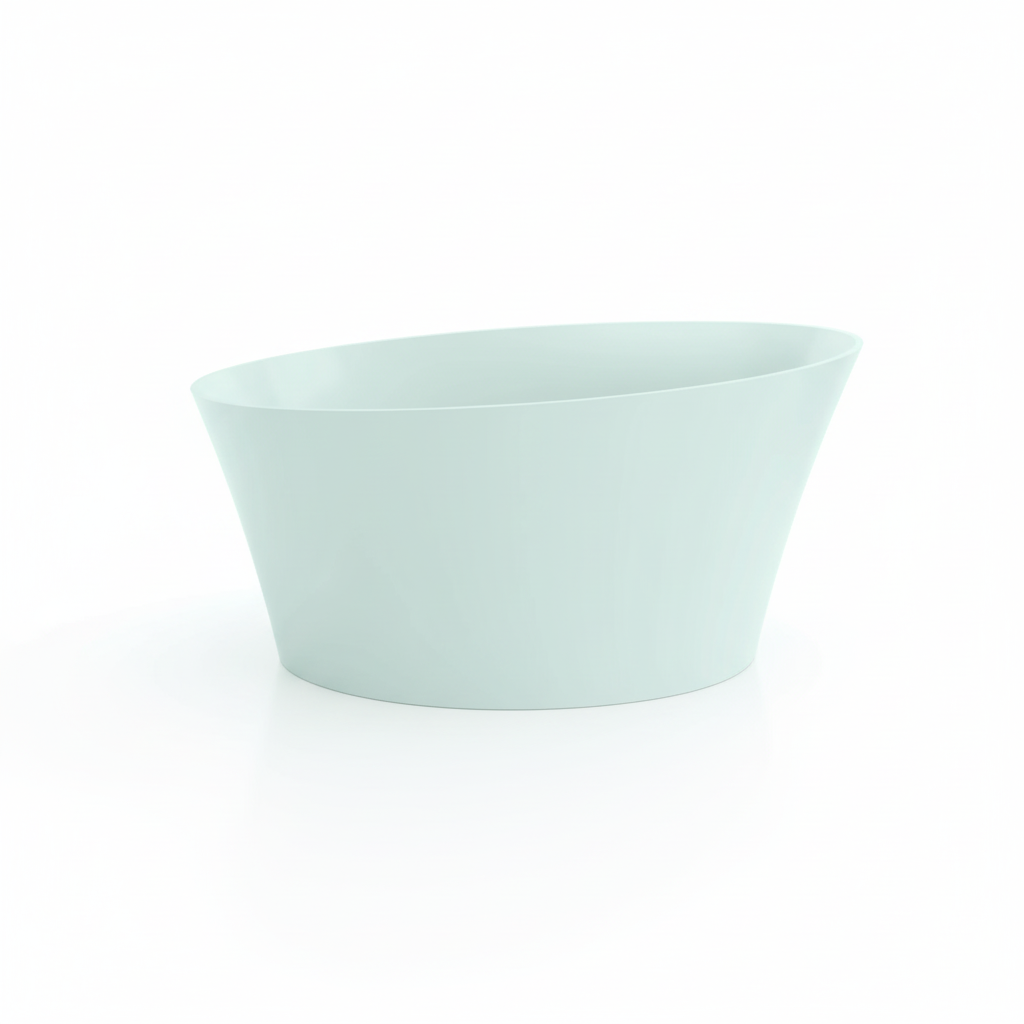 BC Designs - Delicata Freestanding Bath - Matt White