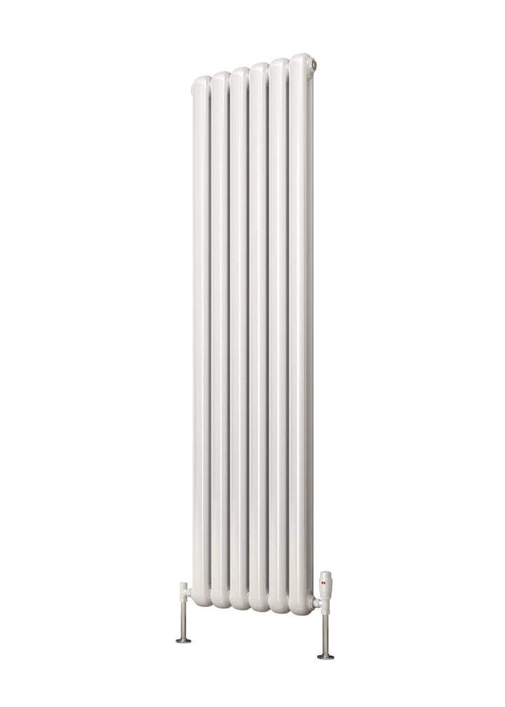 Reina Coneva Steel White Vertical Designer Radiator Central Heating