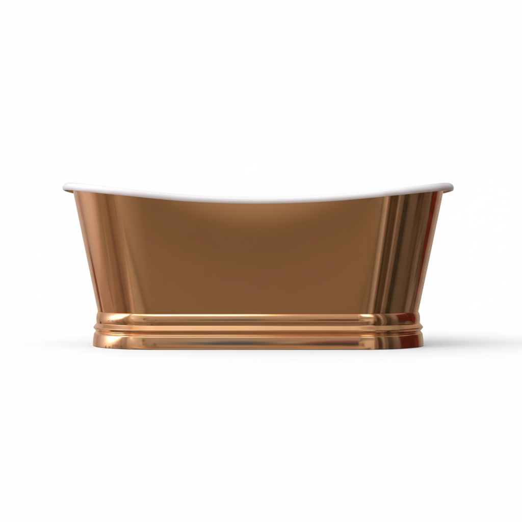 Copper bathtub square format