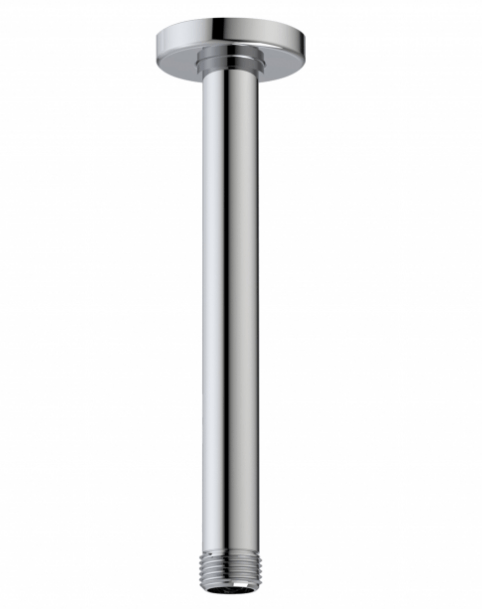 Deva Ceiling Mounted Shower Arm 200mm Length - Chrome