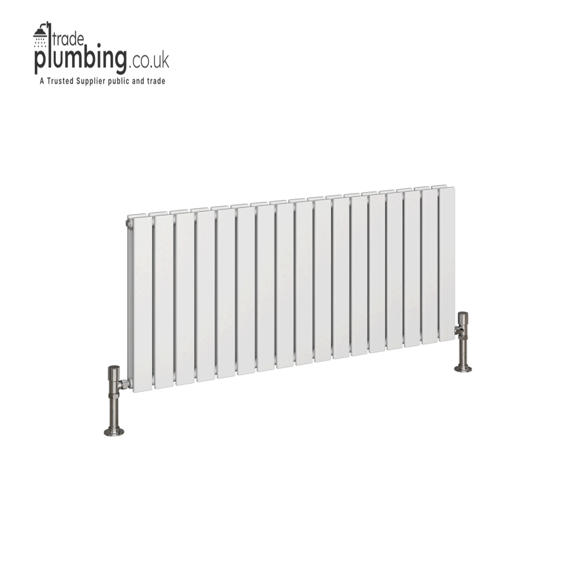 Linea Double Radiator - Premium Flat Panel Heating | Trade Plumbing ...