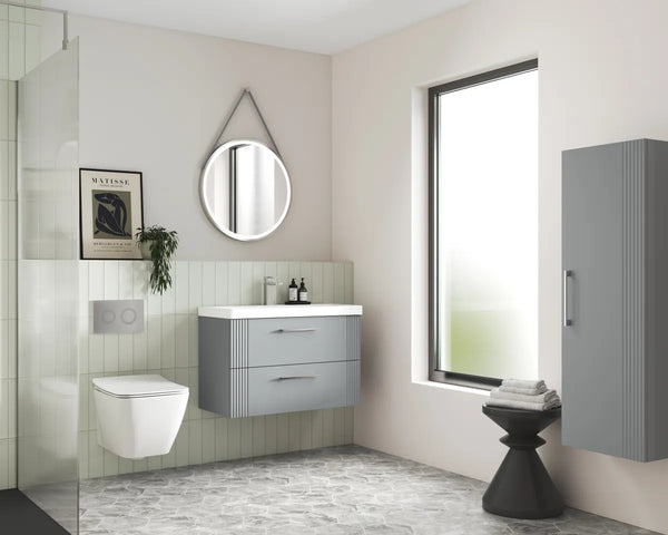 Hudson Reed 600mm Round Illuminated Mirror Chrome