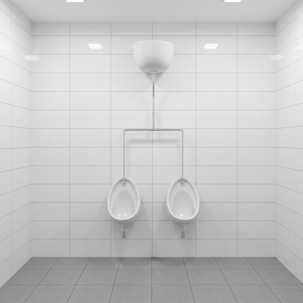 Arley Pro 2 Bowl Exposed Urinal Pack