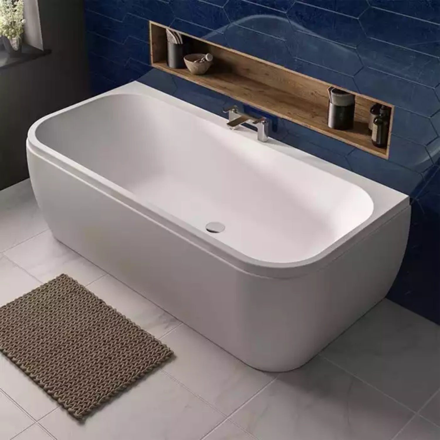 Eastbrook Beauforte Malin D Shape Back To Wall 1700mm H x – Tradeplumbing