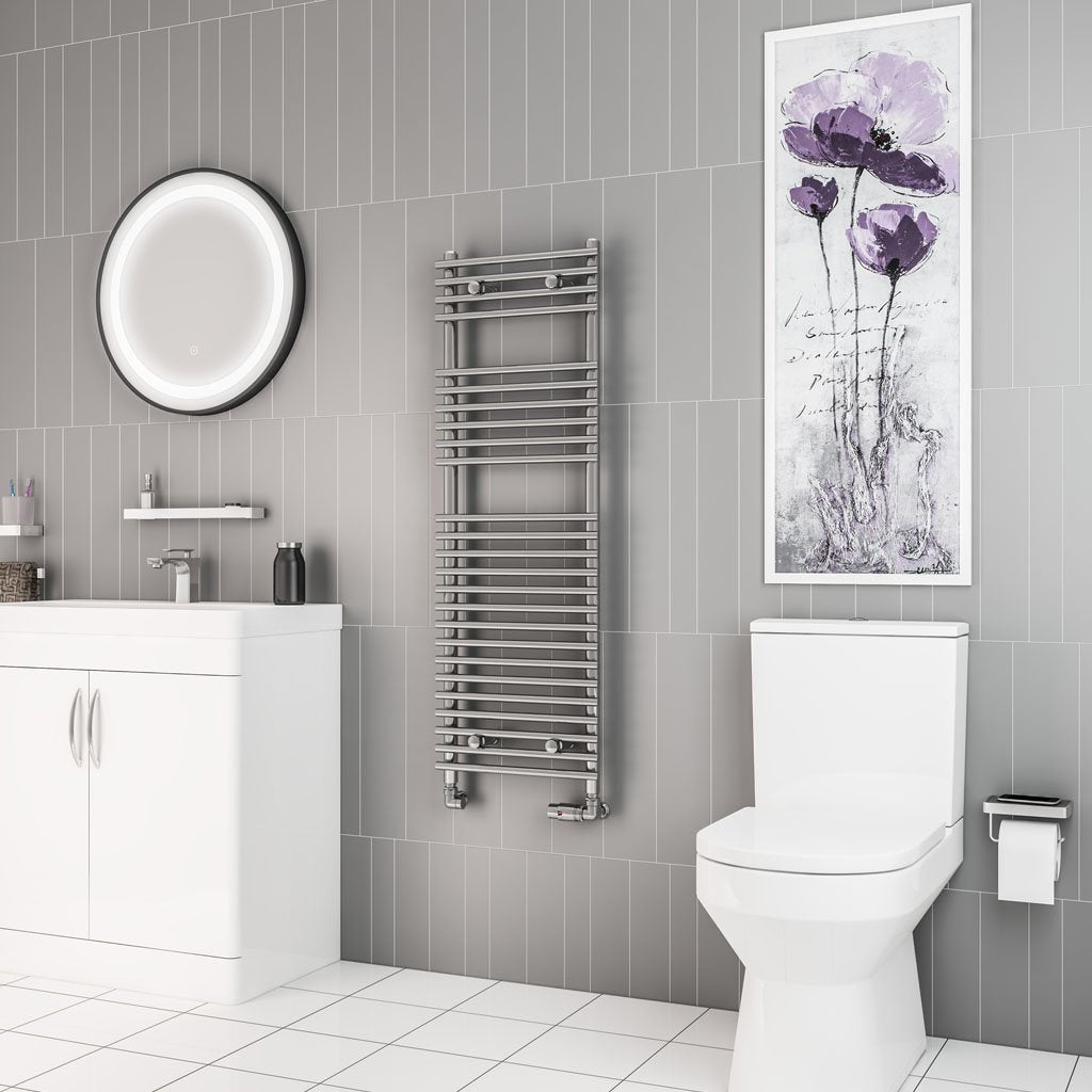 Eastbrook Biava Tube on Tube Chrome Heated Towel Rails