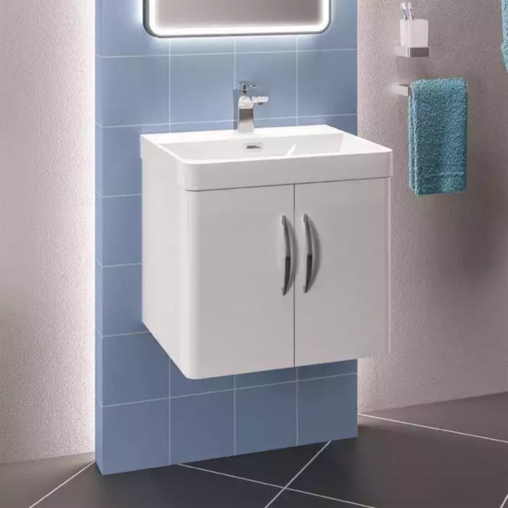 Eastbrook Cavone Modern Sleek and Stylish Door Handle, Chrome