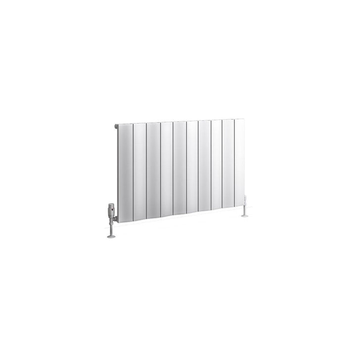Eastbrook Fairford Matt White Horizontal Aluminium Radiators - Central Heating