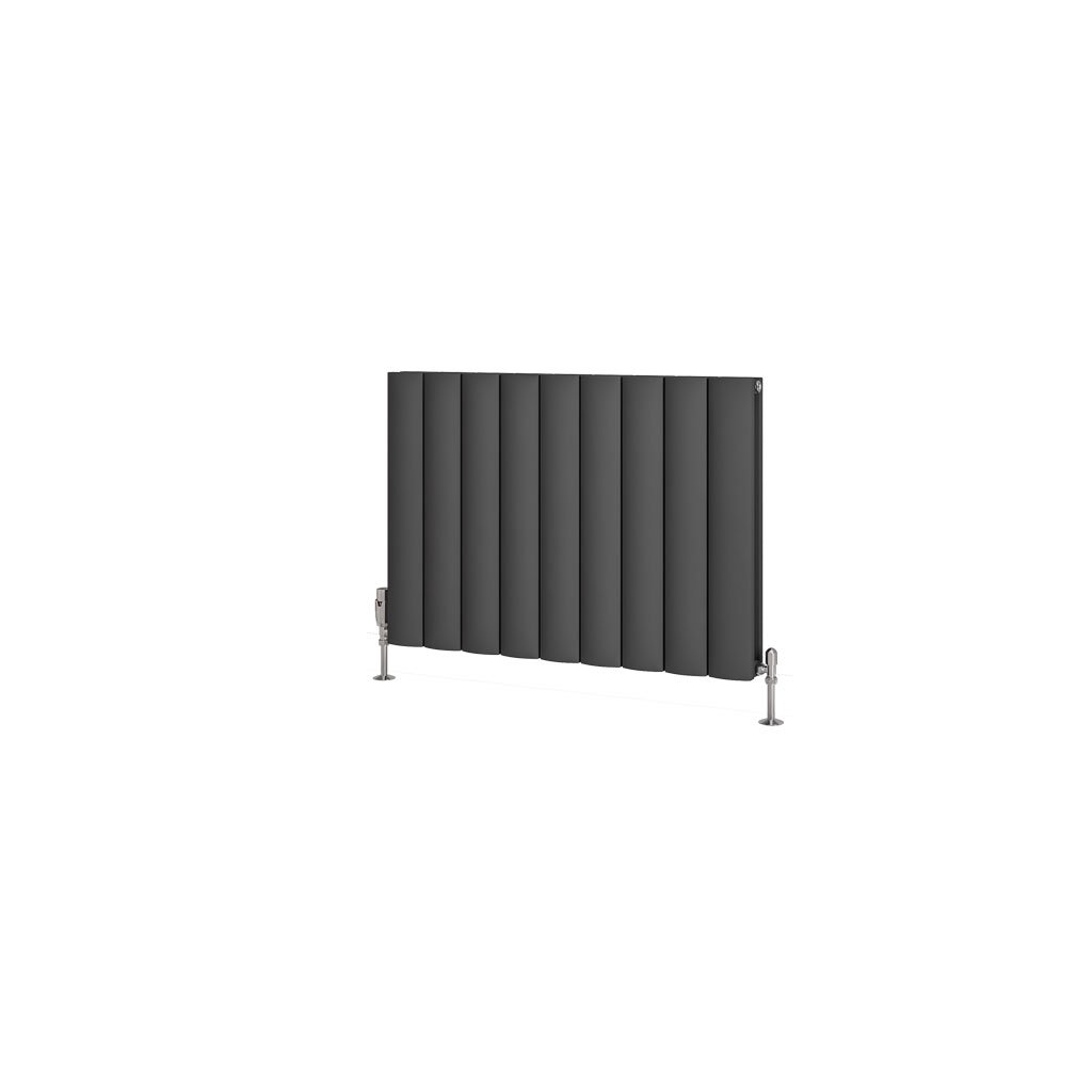Eastbrook Guardia Matt Anthracite Horizontal Aluminium Radiators - Central Heating