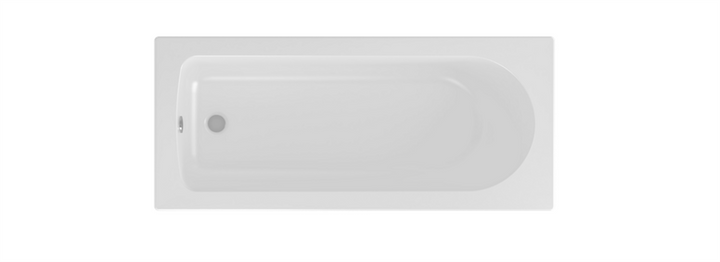 Eastbrook Henbury White Single Ended 3mm Bath