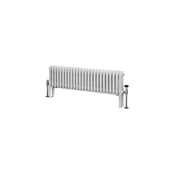 Eastbrook Imperia Column Gloss White Horizontal Designer Radiator