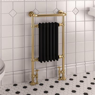 Eastbrook Isbourne 940 x 507 Brushed Brass / Matt Black