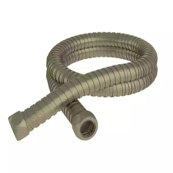 Eastbrook Modern Flexi Shower Hose 1.5m Long and 8mm Bore, Brushed Brass