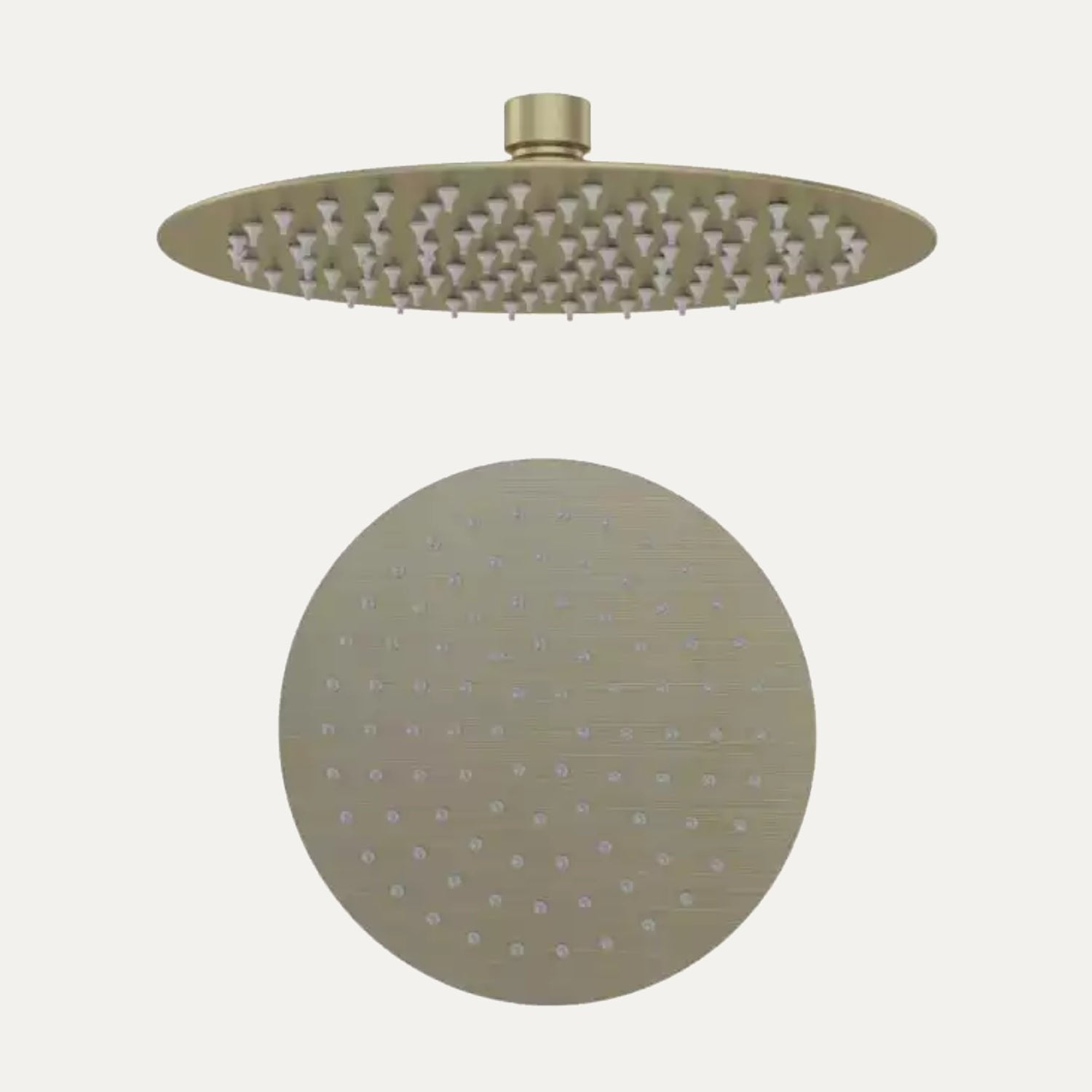 Eastbrook Modern Round Over Head Shower Head 8 Inch Brushed – Tradeplumbing