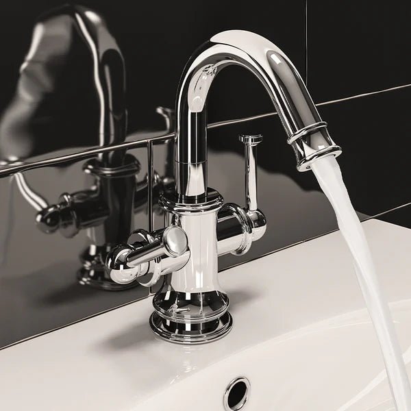 Eastbrook Newlyn Chrome Mono Basin Mixer Tap - Inc Waste