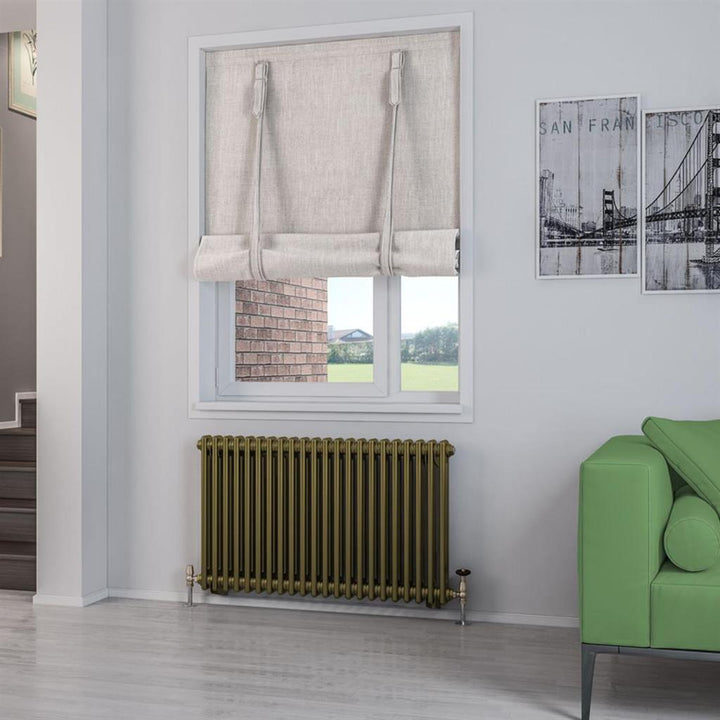 Eastbrook Rivassa 2 Column Radiator 600 x 1010mm Bronze Olive