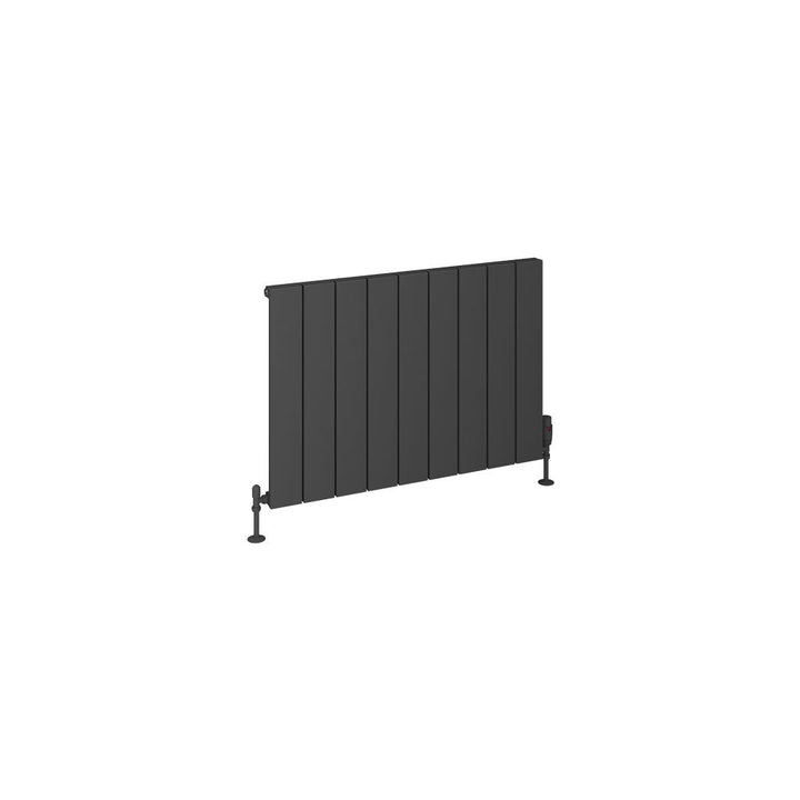 Eastbrook Rosano Matt Anthracite Horizontal Aluminium Radiators
