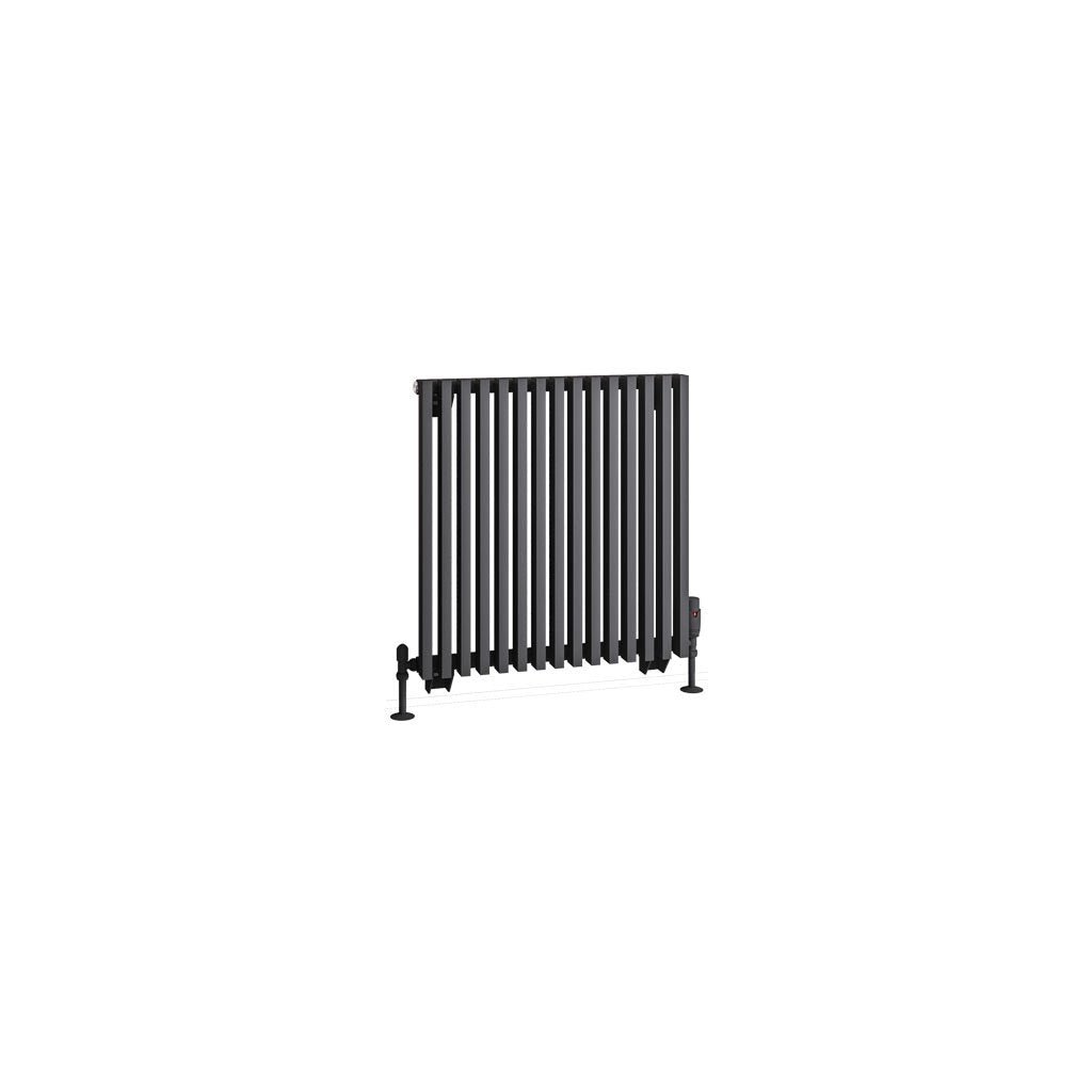 Eastbrook Rowsham Matt Anthracite Steel Horizontal Designer Radiators