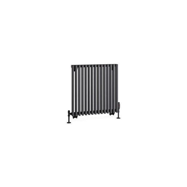 Eastbrook Rowsham Matt Anthracite Steel Horizontal Designer Radiators