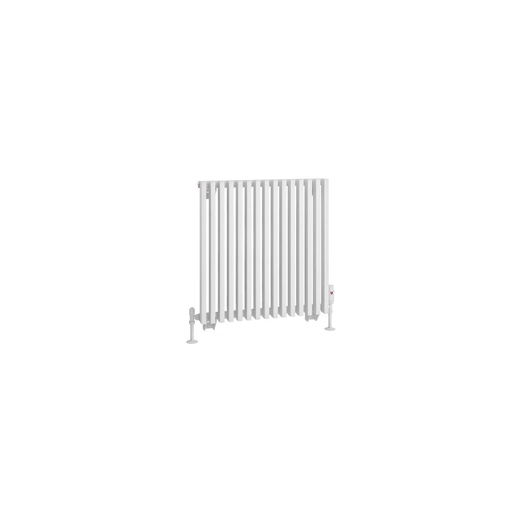 Eastbrook Rowsham Matt White Steel Horizontal Designer Radiators