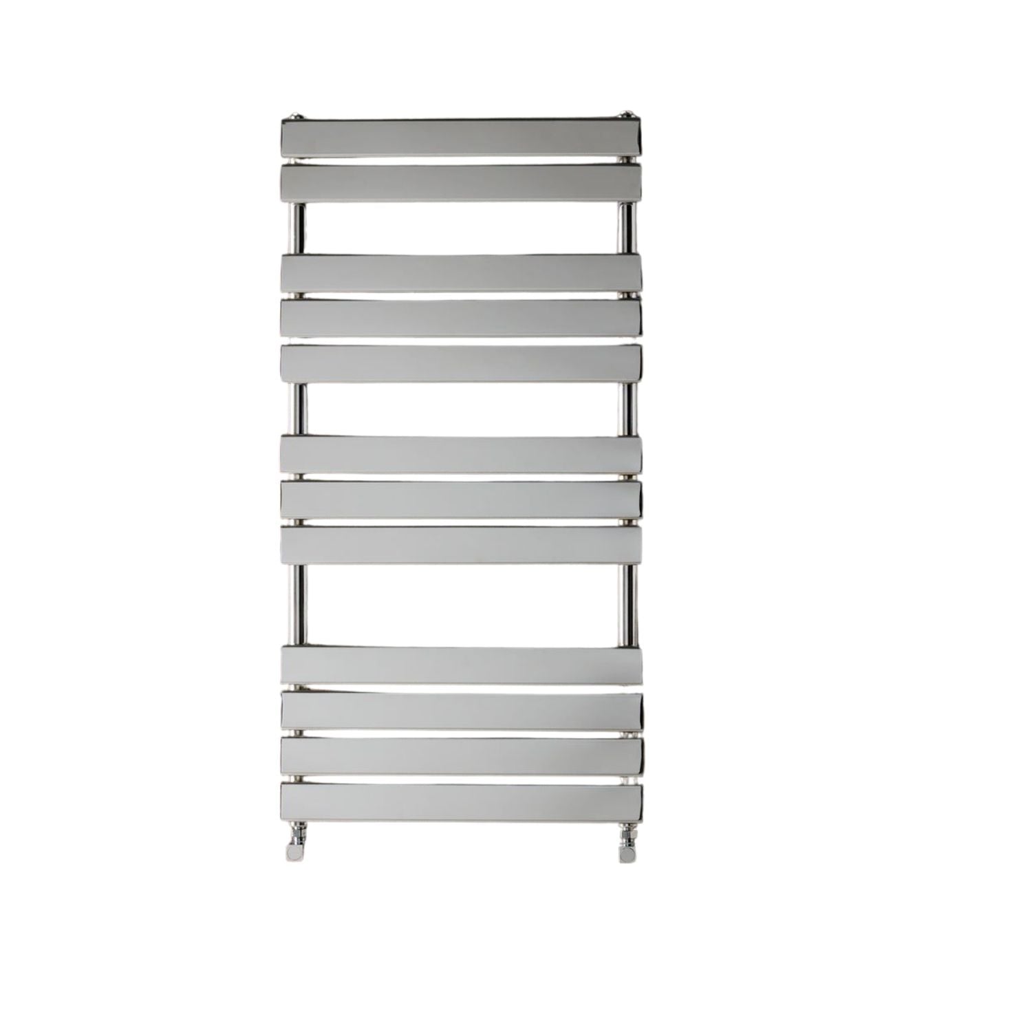 Eastbrook Staverton Tube on Tube Steel Chrome Vertical Heated Towel Rails