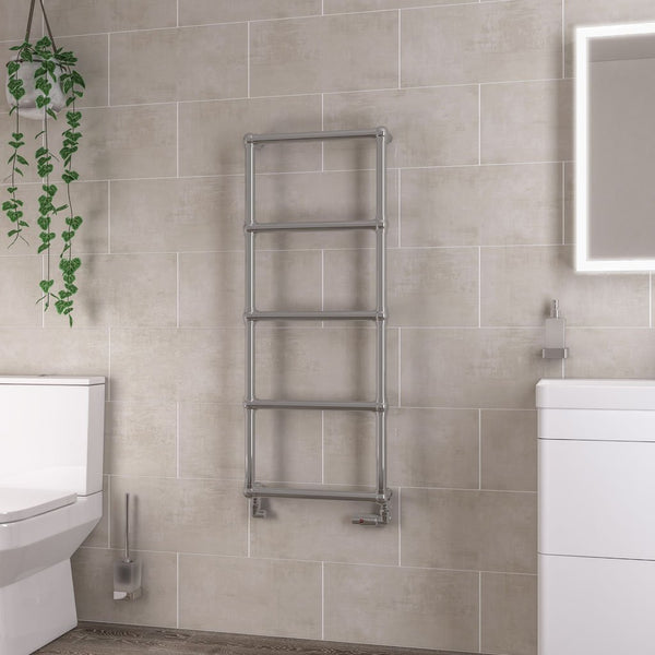 Eastbrook Stour Traditional Heated Towel Rails, Chrome