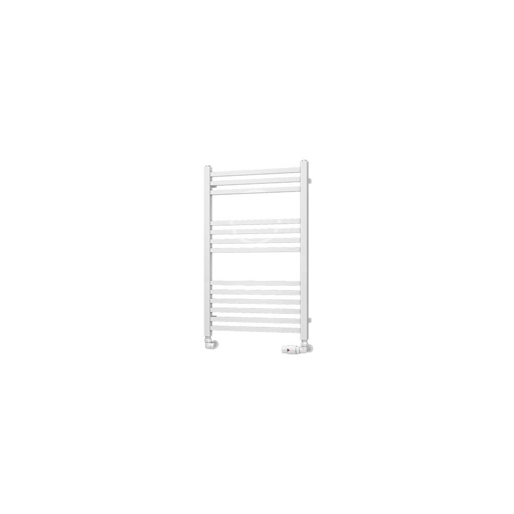 Eastbrook Tuscan Square White Steel Multirail Heated Towel Rails