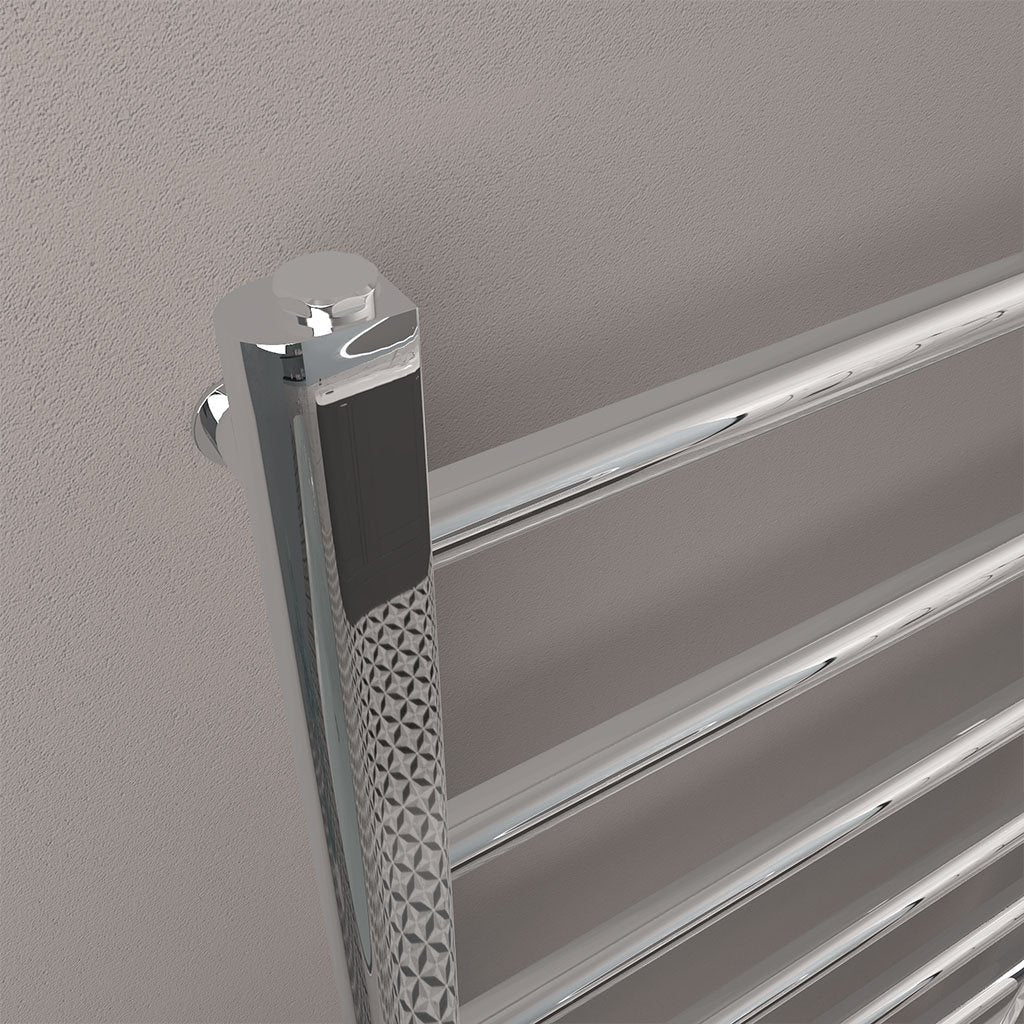 Eastbrook Tuscan Steel Straight Chrome Multi Heated Towel Rails