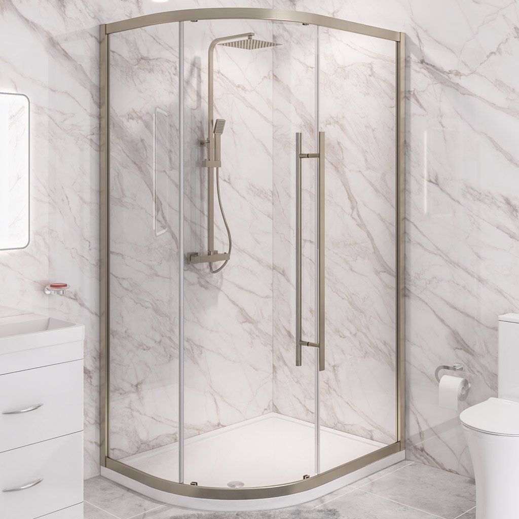 Eastbrook Vantage 2000 Shower Offset Quadrantrant Enclosures 1200mm L x 900mm W