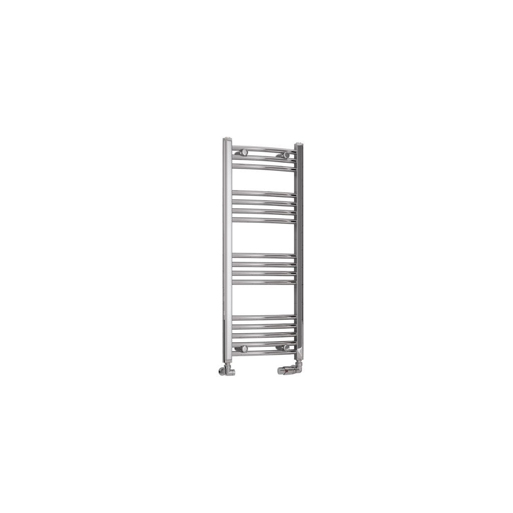 Eastbrook Wendover Curved Multirail Chrome Heated Towel Rails