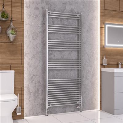 Eastbrook Wendover Straight Multirail Steel Chrome Heated Towel Rails