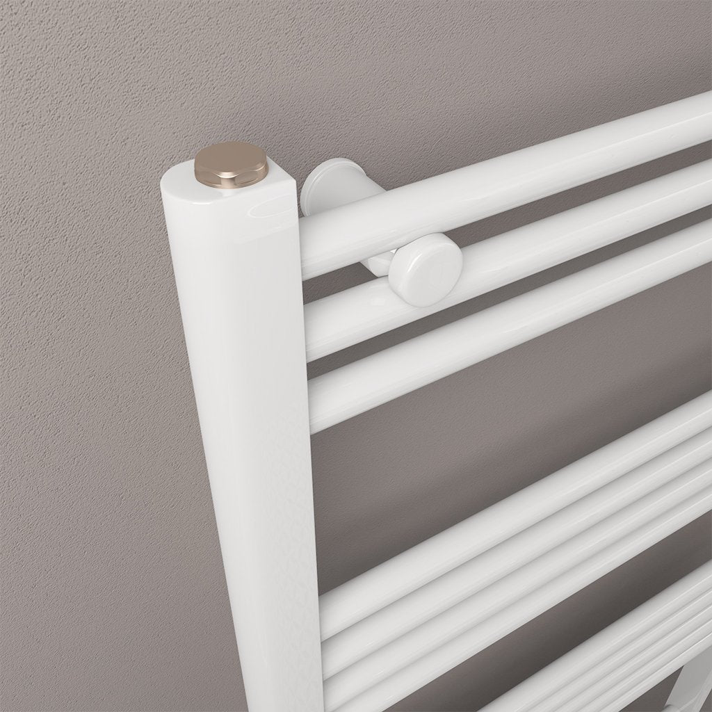 Eastbrook Wendover Straight Multirail White Heated Towel Rails