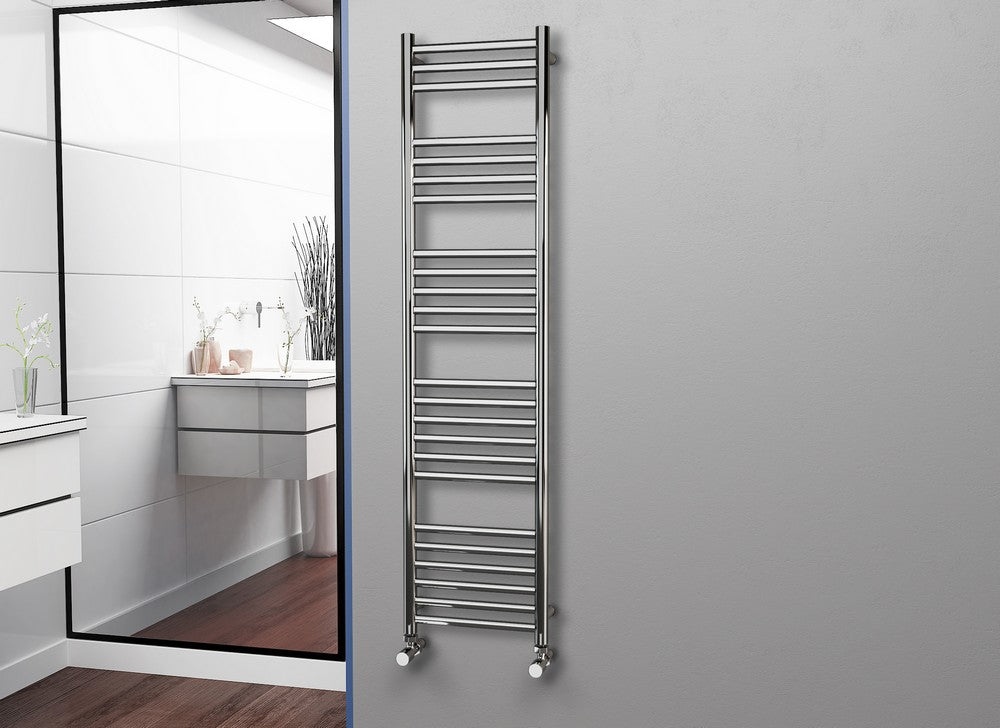 Eastgate 304 Straight Polished Stainless Steel Heated Towel Rails