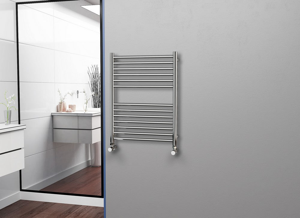 Eastgate 304 Straight Polished Stainless Steel Heated Towel Rails