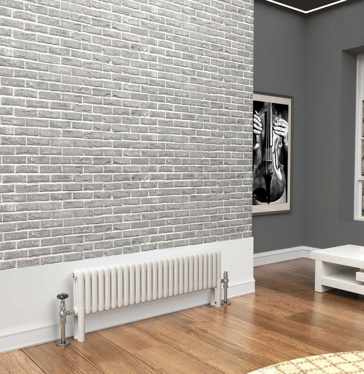 Eastgate Lazarus White Horizontal Column Radiators