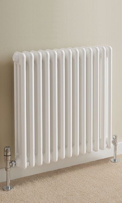Eastgate Lazarus White Horizontal Column Radiators
